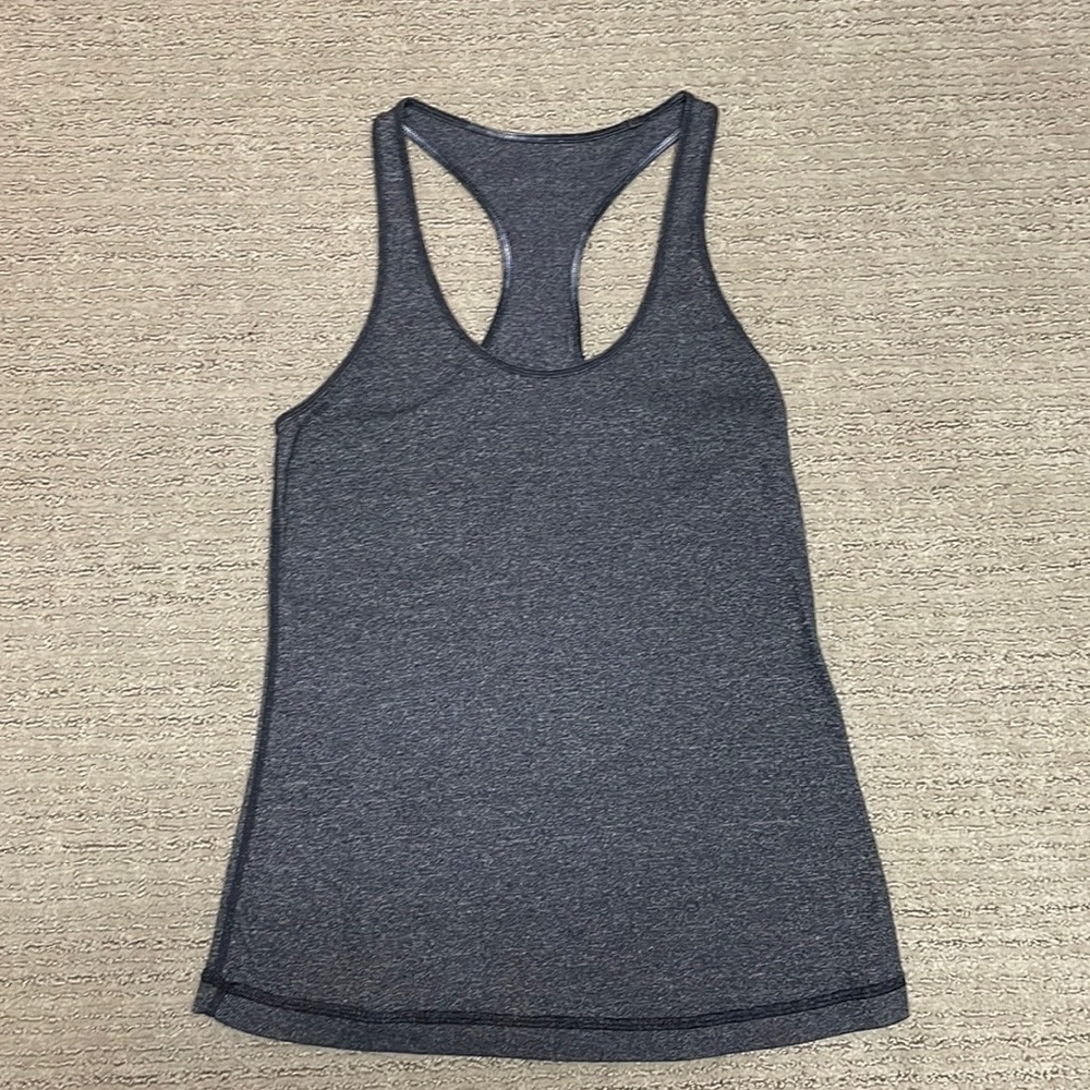 lululemon athletica Gray Tank Top